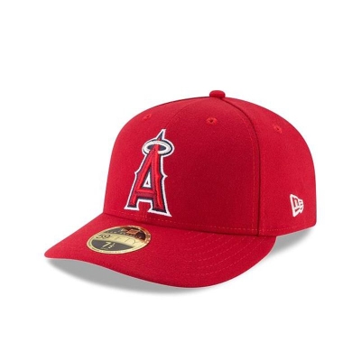 Los Angeles Angels Gorra | New Era MLB Authentic Collection Low Profile 59fifty Fitted Cap Mexico - Rojos